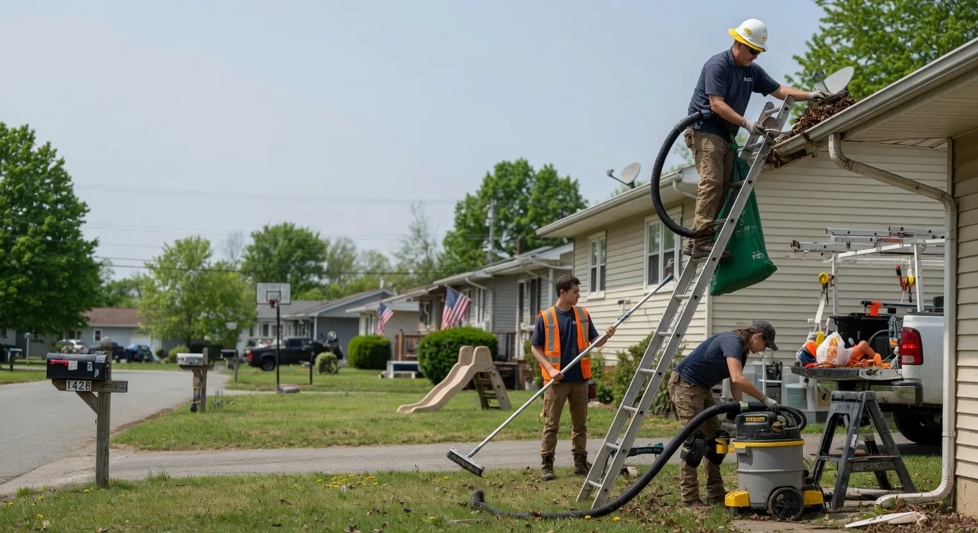Gutter Installation in Hanna City, IL near me